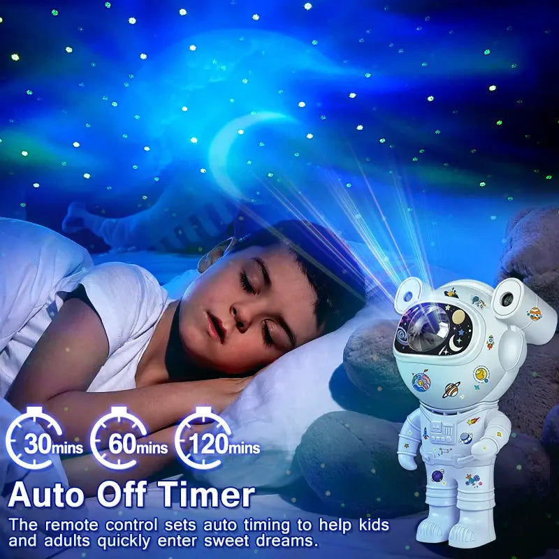 DIY Star Projector - Astronaut Kid